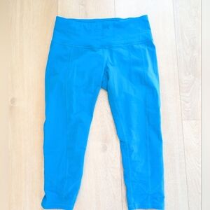 Prana Turquoise Capri Leggings Medium Athletic Wear